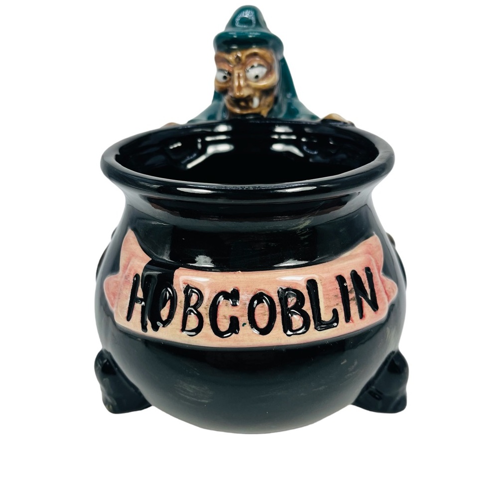 Wychwood Brewery Halloween Hobgoblin Beer Coffee Mug Witch Cauldron 12oz